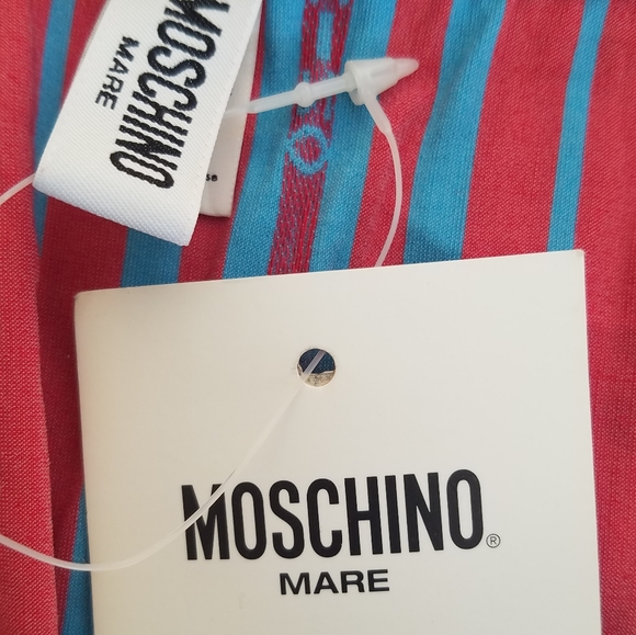 New Men's "MOSCHINO" Stripe Swimwear - Picture 4 of 6